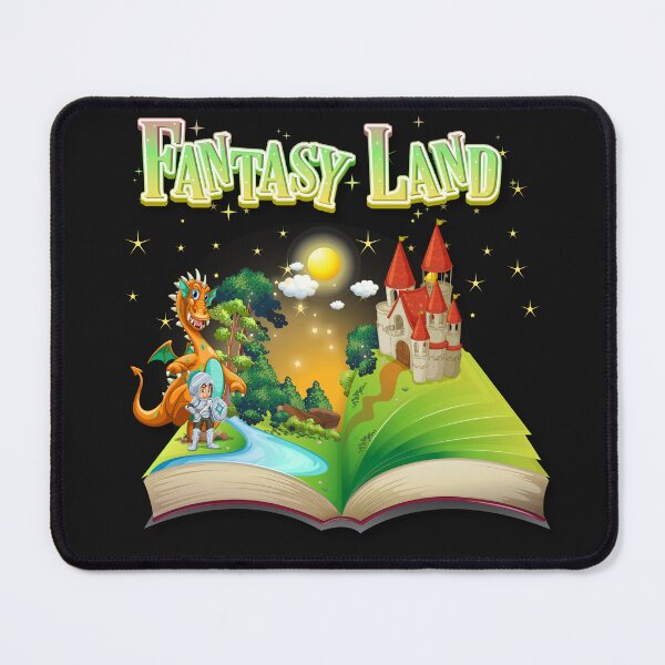 Item preview, Fantasy Land: Knight, Dragon, and Castle Pop-Up Book designed and sold by Khadigadesings.
