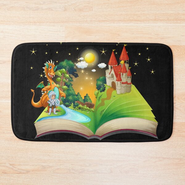 Item preview, Fantasy Land: Knight, Dragon, and Castle Pop-Up Book designed and sold by Khadigadesings.