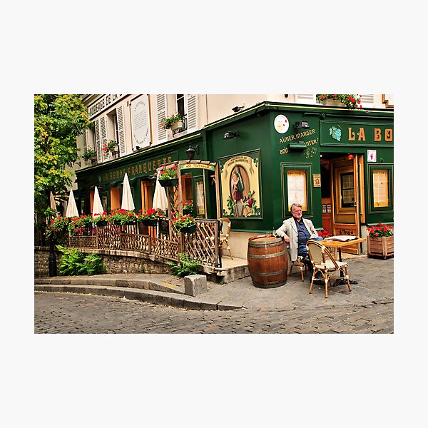 Parisian Restaurant 2 Photographic Print