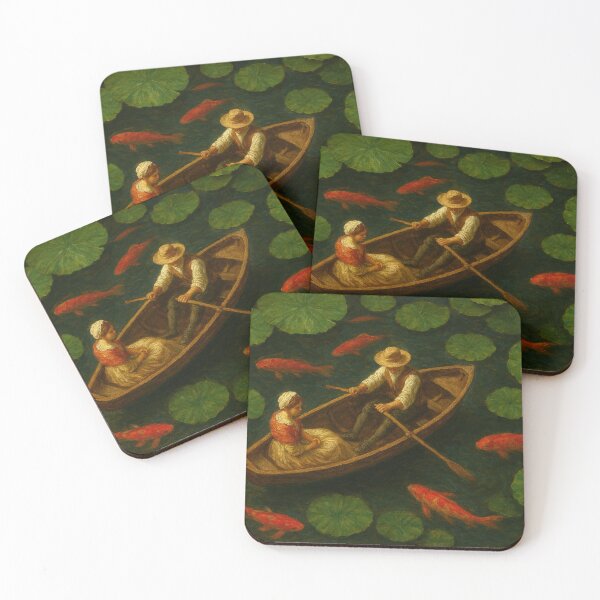 Item preview, Baroque boat trip with Koi designed and sold by Sigtrix.