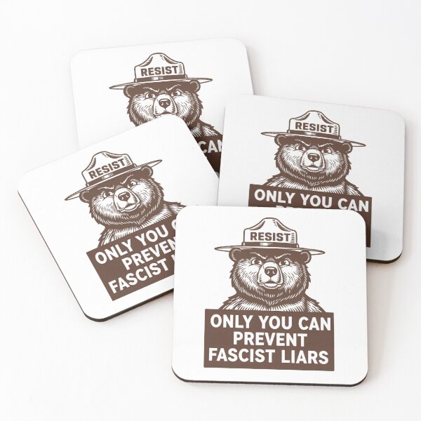 Item preview, Only You Can Prevent Fascist Liars Courage Over Corruption fdt 86 47 Resist designed and sold by HumansStuck12.