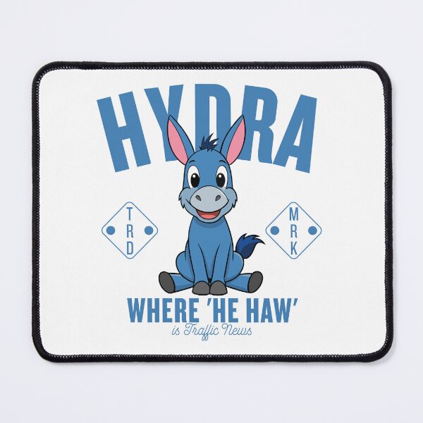 Item preview, Hydra: where 'HE HAW' is traffic news (Hydra Greece) designed and sold by Peerless-Prime.