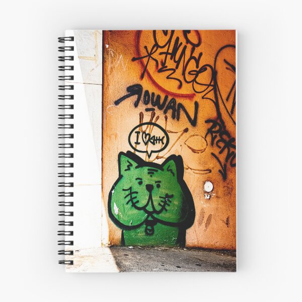 Item preview, Green Cat of Gràcia designed and sold by BadWolfStudios.