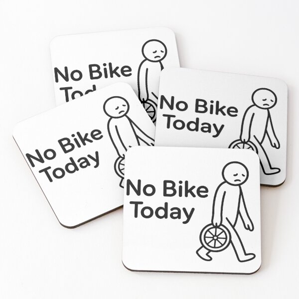 Item preview, No Bike Riding Today designed and sold by Jaanussar.