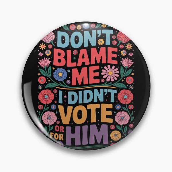 Item preview, Womens Don't Blame Me I Didn't Vote For Him Subtle Anti Trump  designed and sold by GGrizeldaRivas.