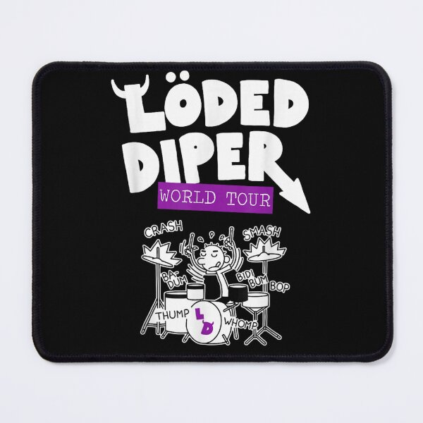 Item preview, Diary of a Wimpy Kid Front and Back Loded Diper Band Funny designed and sold by EvelysEmelia.