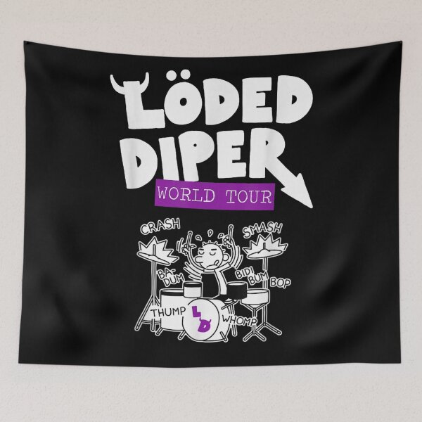 Item preview, Diary of a Wimpy Kid Front and Back Loded Diper Band Funny designed and sold by EvelysEmelia.