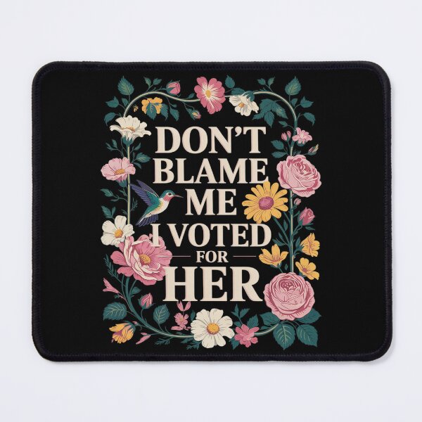 Item preview, Womens Don't Blame Me I Voted for Her Anti Trump designed and sold by GGrizeldaRivas.