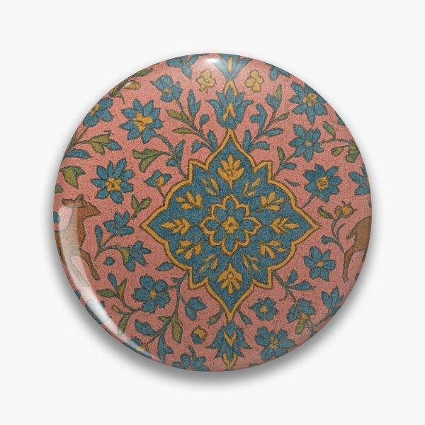 Item preview, Pink pattern floral symmetry designed and sold by Sigtrix.