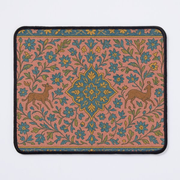 Item preview, Pink pattern floral symmetry designed and sold by Sigtrix.