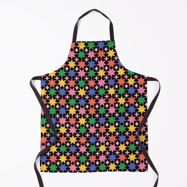 Item preview, Colorful Star & Diamond Pattern – Festive Geometric Design designed and sold by NicolaZhukov.