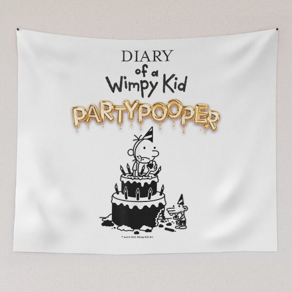 Item preview, Diary of a Wimpy Kid Party Pooper designed and sold by EvelysEmelia.