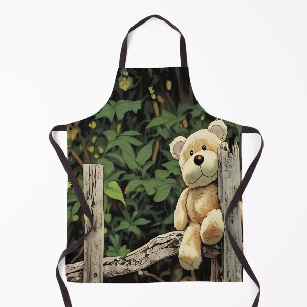 Item preview, Teddy on Fence designed and sold by tomorrowsart.