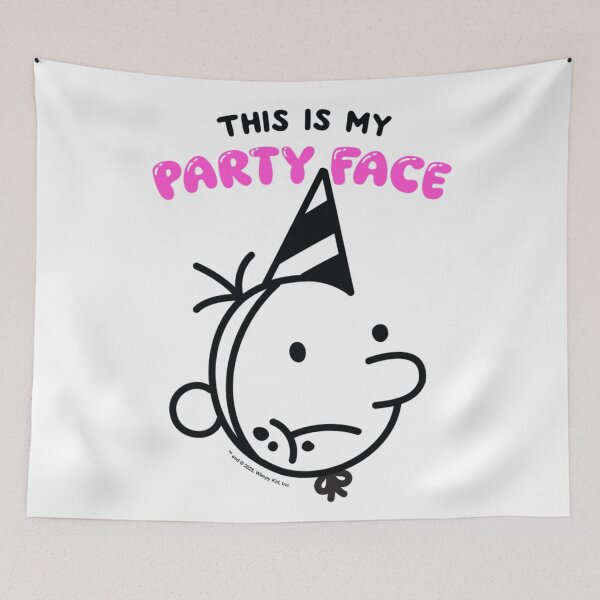 Item preview, Diary of a Wimpy Kid Party Face designed and sold by EvelysEmelia.