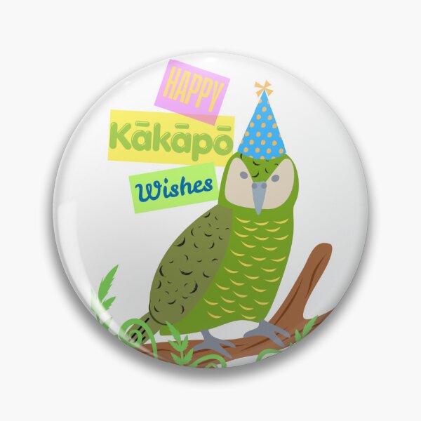 Item preview, Kakapo Green Parrot Owl Birthday designed and sold by ShoaffBallanger.