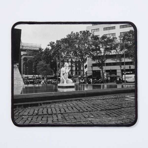 Item preview, La Deessa and the Monument to Francesc Macià, Plaça de Catalunya designed and sold by BadWolfStudios.