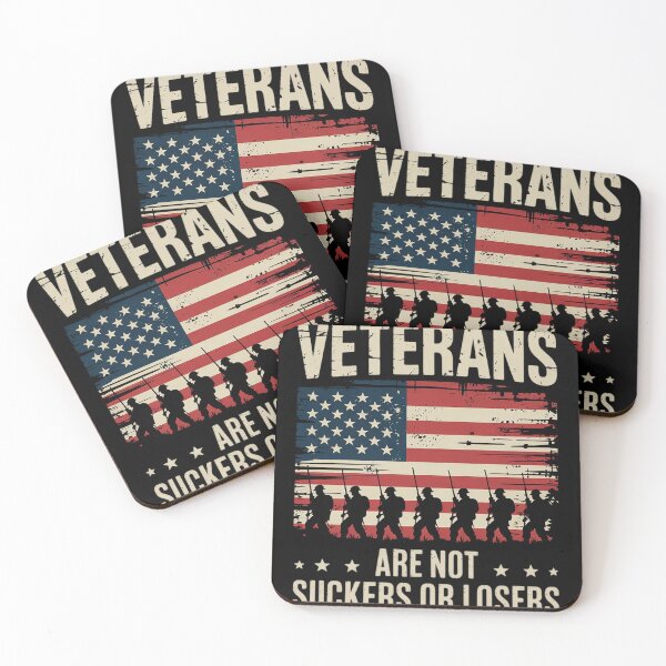 Item preview, Womens Veterans Are Not Suckers Or Losers Biden 2024 ANTI TRUMP  designed and sold by GGrizeldaRivas.