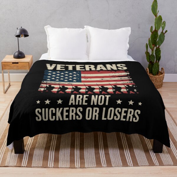 Item preview, Womens Veterans Are Not Suckers Or Losers Biden 2024 ANTI TRUMP  designed and sold by GGrizeldaRivas.