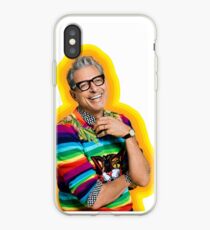 Vinilo o funda para iPhone Jeff Goldblum de la felicidad