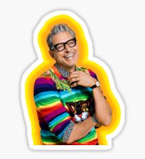 Jeff Goldblum des Glücks Sticker
