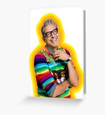 Tarjeta de felicitación Jeff Goldblum de la felicidad