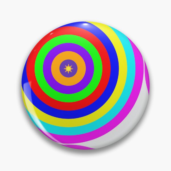 Item preview, Cosmic Rainbow Mandala: Vibrant Concentric Star Burst designed and sold by Faali950.