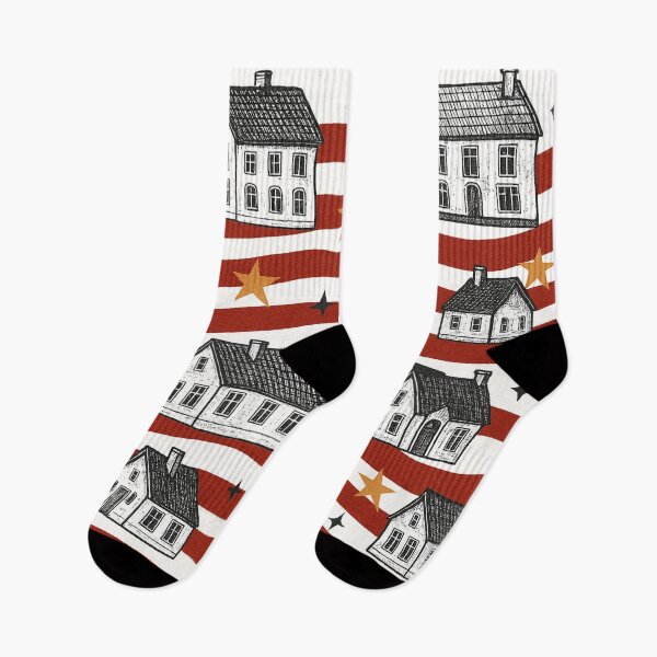 Item preview, Houses, stripes and starlight designed and sold by Sigtrix.