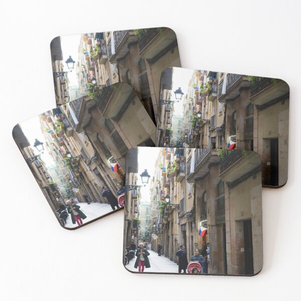 Item preview, Life in the Gothic Quarter, Barcelona designed and sold by BadWolfStudios.