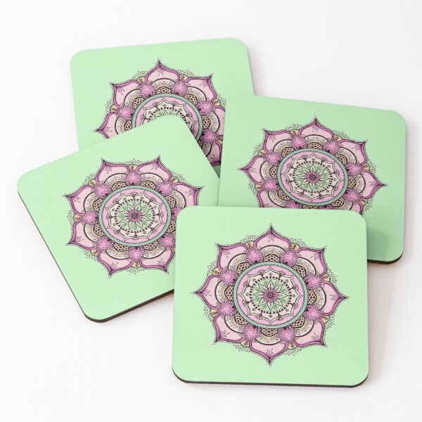 Item preview, Colorful Pastel Geometric Mandala designed and sold by NaliniLe.