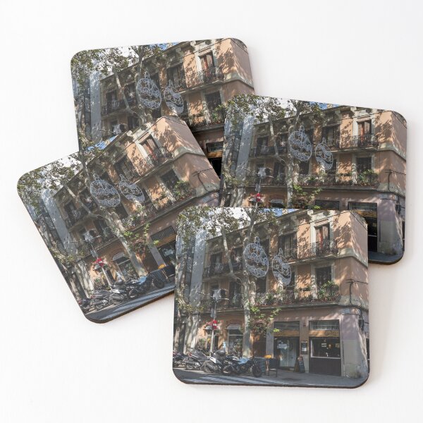 Item preview, Corner of Carrer de Nil Fabra, Gràcia designed and sold by BadWolfStudios.