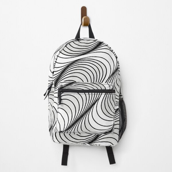 Item preview, Wavy Optical Illusion Pattern | Seamless Abstract Motion Design designed and sold by SaicoGN.