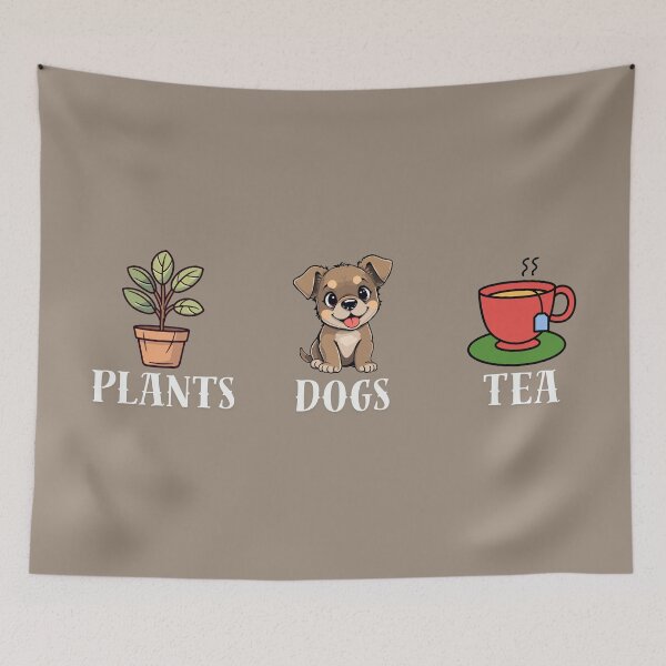 Item preview, Plants Dogs Tea designed and sold by buglevel.