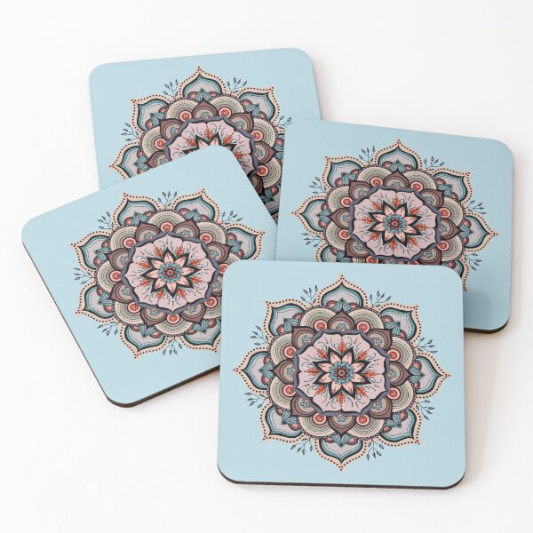 Item preview, Colorful Pastel Geometric Mandala designed and sold by NaliniLe.