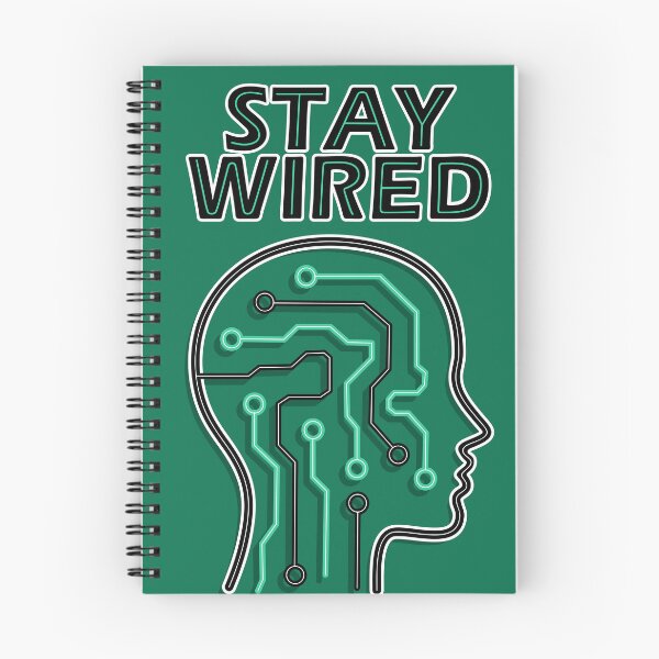 Item preview, STAY WIRED brain connections  designed and sold by BluedarkArt.