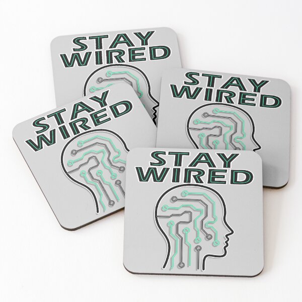 Item preview, STAY WIRED brain connections  designed and sold by BluedarkArt.