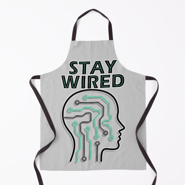 Item preview, STAY WIRED brain connections designed and sold by BluedarkArt.