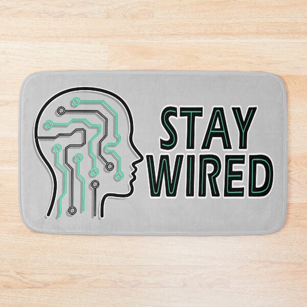Item preview, STAY WIRED brain connections  designed and sold by BluedarkArt.