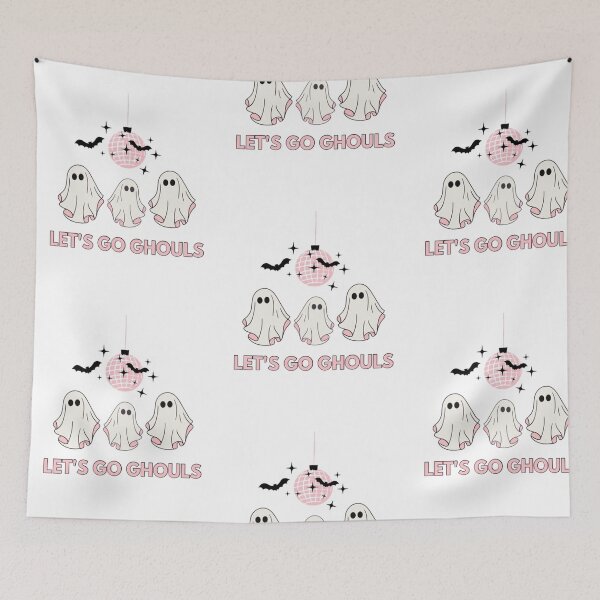 Item preview, Let’s Go Ghouls – Cute Halloween Ghosts design designed and sold by FloraMyst.