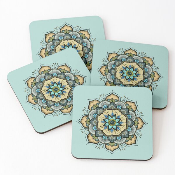 Item preview, Colorful Pastel Geometric Mandala designed and sold by NaliniLe.