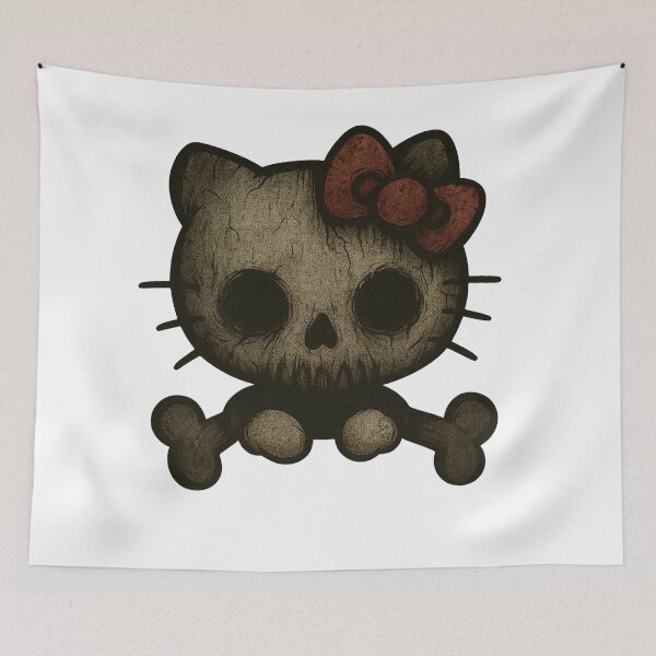 Item preview, Hello pink terror kitty designed and sold by art-emissa.
