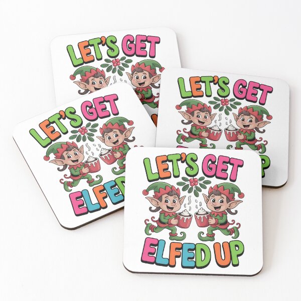 Item preview, Let’s Get Elfed Up designed and sold by SignumShop.