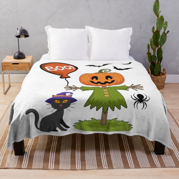 Item preview, Boo! Scarecrow with Balloon and Cat. designed and sold by Dinasshop.