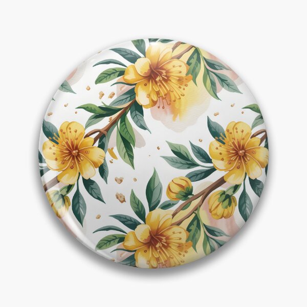 Item preview, Lehua Mamo Tropical Flower designed and sold by JessArty ⭐⭐⭐⭐⭐.