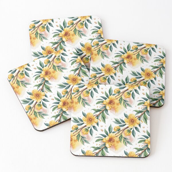 Item preview, Lehua Mamo Tropical Flower designed and sold by JessArty ⭐⭐⭐⭐⭐.