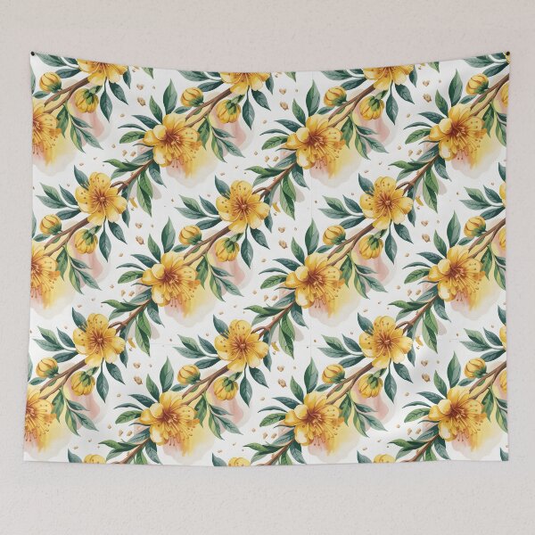 Item preview, Lehua Mamo Tropical Flower designed and sold by JessArty ⭐⭐⭐⭐⭐.