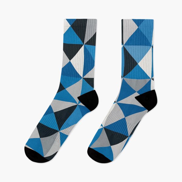 Item preview, Geometric clarity in blue designed and sold by Sigtrix.