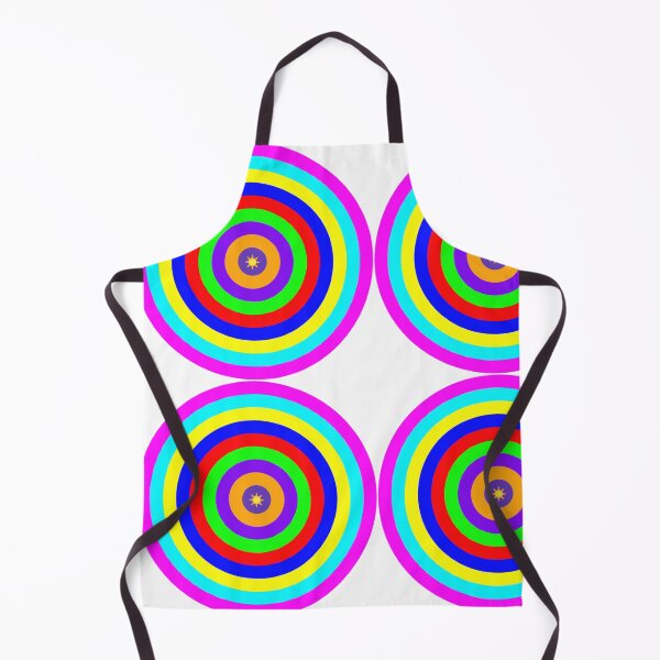 Item preview, Cosmic Rainbow Mandala: Vibrant Concentric Star Burst designed and sold by Faali950.