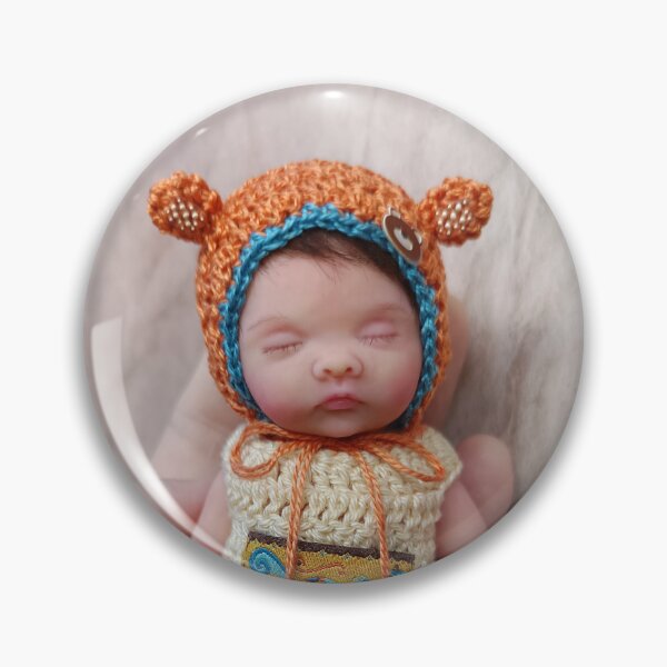 Item preview, Handmade mini silicone baby boy designed and sold by TkacikArtDolls.