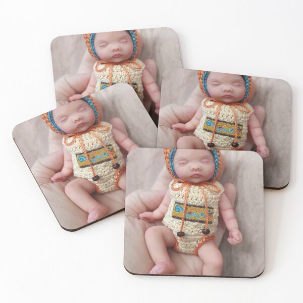 Item preview, Handmade mini silicone baby boy designed and sold by TkacikArtDolls.