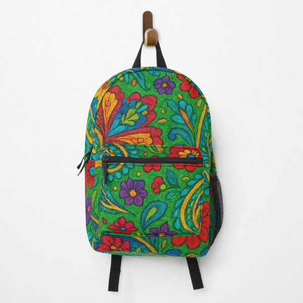 Item preview, Paisley floral splendor in color swirls designed and sold by Sigtrix.
